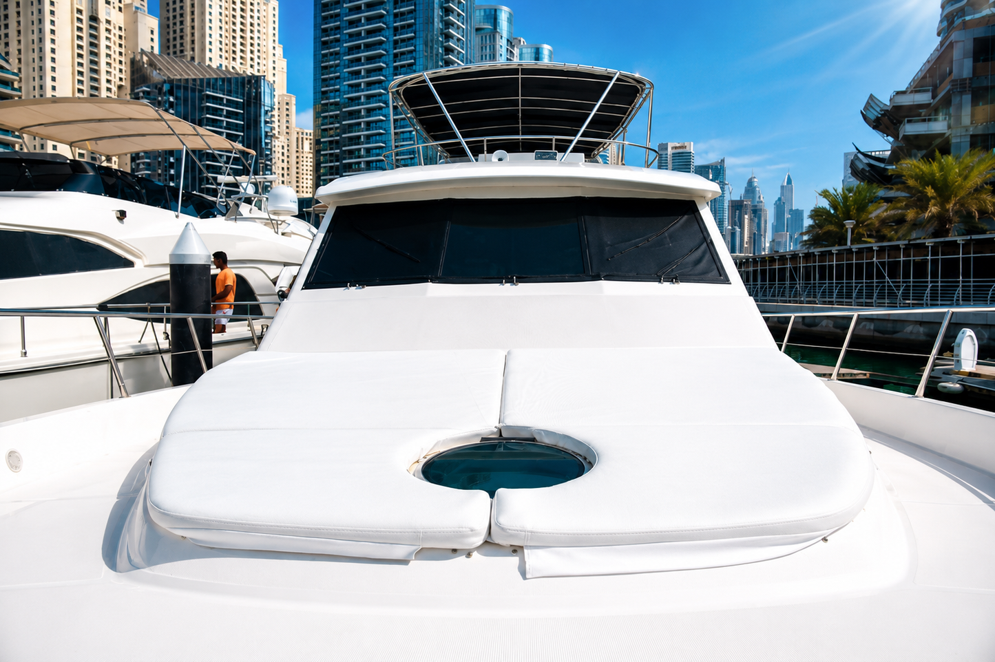 Hamdan 65FT Luxury Yacht Charter Dubai | Get My Yachts